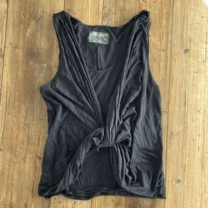 AllSaints twist front tank